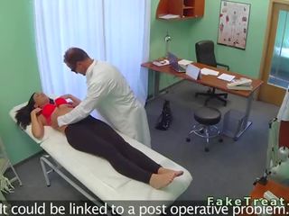 Fascinating vytetovat pacient zkurvenej ji zdravotní practitioner v falešný nemocnice
