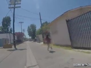 Cops fuck warga latina remaja dalam awam