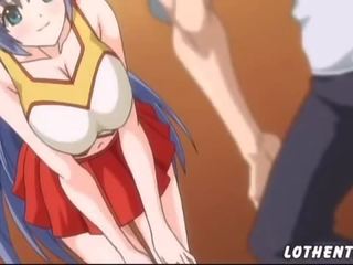 Hentai x nominale clip con titty cheerleader