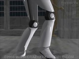 3d 動畫: robot captive