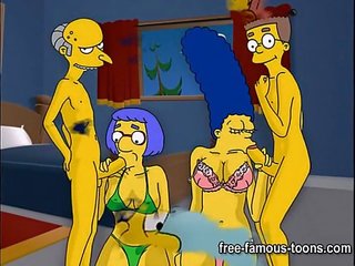Simpsons hentai difficile orgia